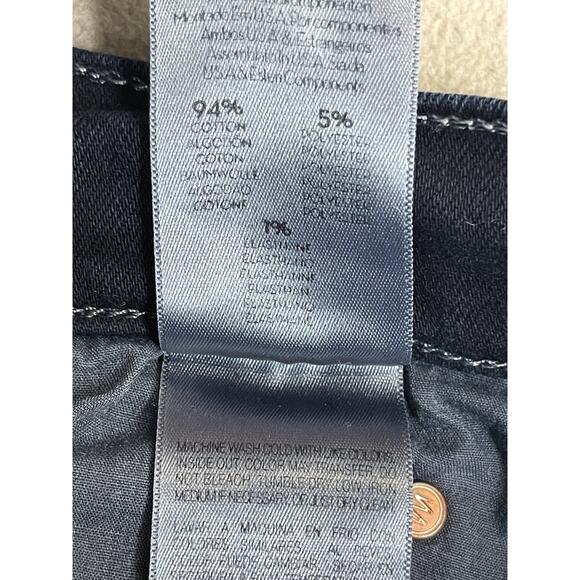 Mother Jeans Womens 28 Dark Blue The Stunner Two Step Fray Raw Hem Stretch Denim - Picture 11 of 15